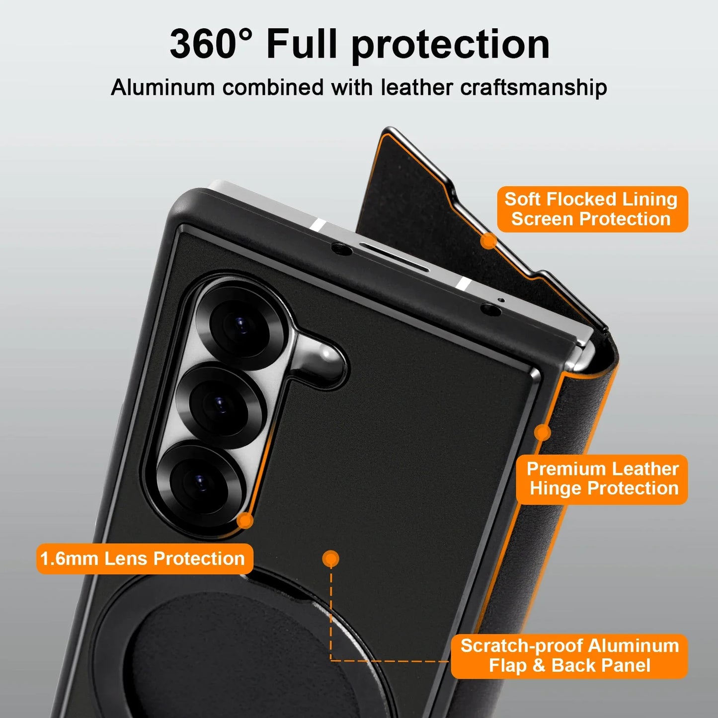 Full Protection Magsafe Case with Stand