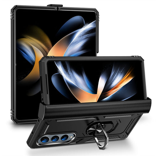 Shockproof Case with Ring Kickstand For Samsung Galaxy Z Fold 4