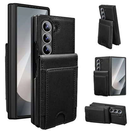 Leather Wallet Case with Screen Protector